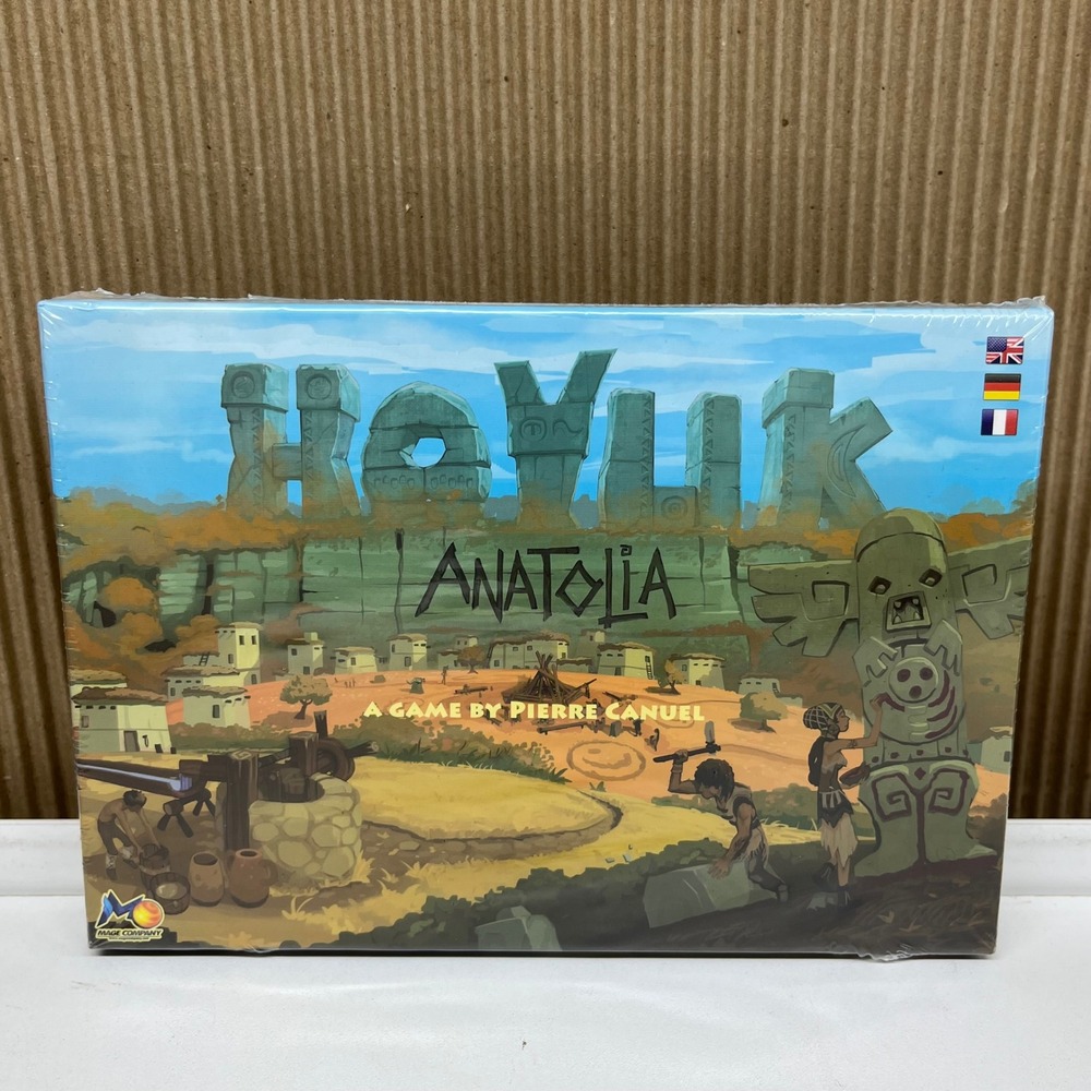 Hoyuk Anatolia Board Game Pierre Canuel Mage Company New Sealed Strategy Game